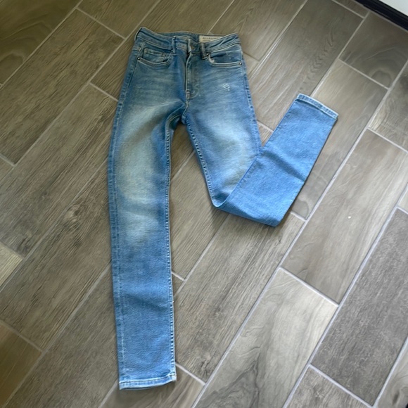 All saints distressed light washed jeans - Picture 1 of 4